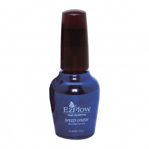EzFlow Nail Systems UV 30 14ml синий быстросохнующее верхнее покрытие ― Косметика, косметика оптом в Новосибирске, компания Xifeishi